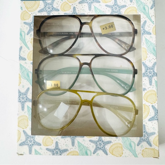 MAX EDITION Demi Reading 3.0 Glasses Set of 3 - Picture 4 of 16
